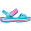 CROCBAND SANDALE KID - AQUA